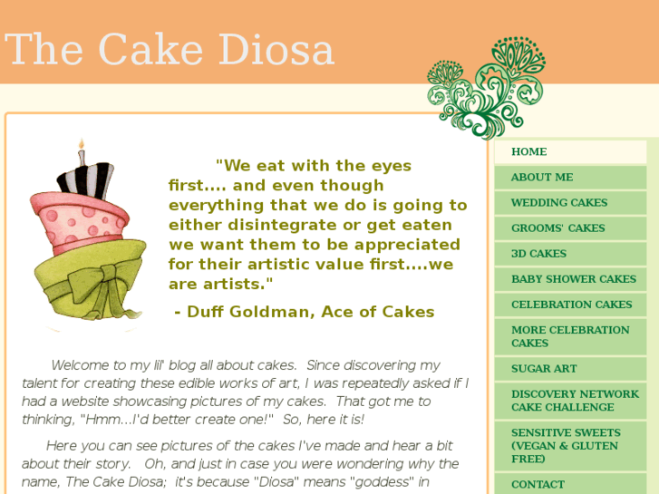 www.thecakediosa.com