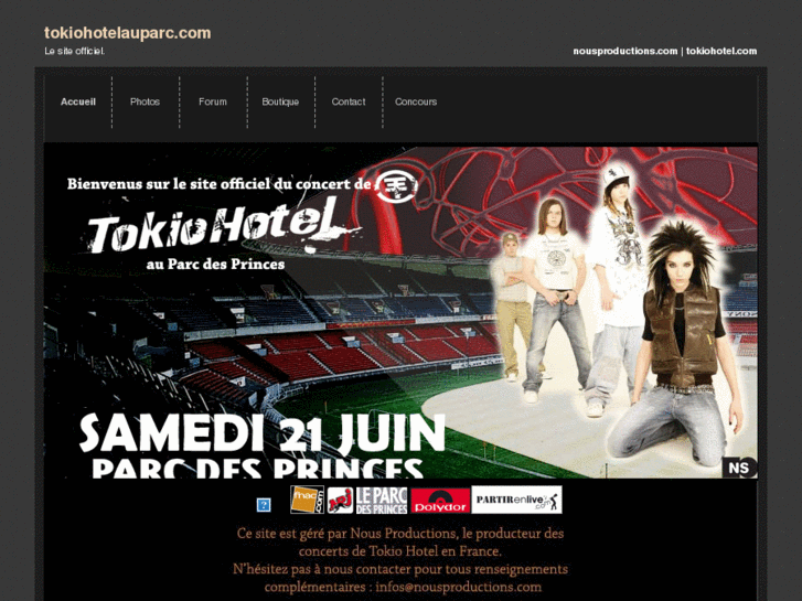 www.tokiohotelauparc.com