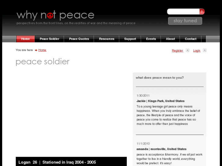 www.whynotpeace.com
