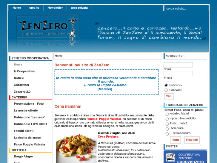 www.zenzerocooperativa.it