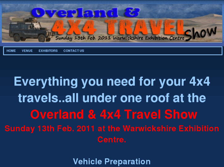 www.4x4travelshow.co.uk