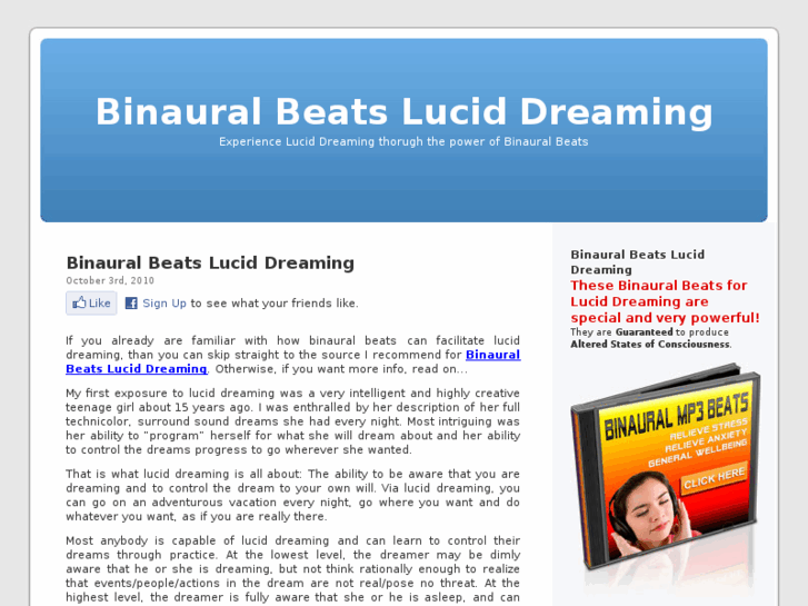 www.binauralbeatsluciddreaming.com