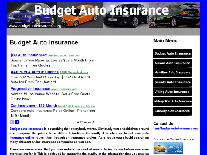 www.budgetautoinsurance.org