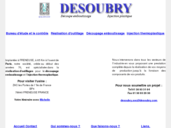 www.desoubry.com