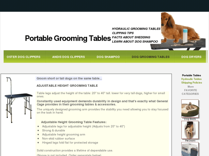 www.grooming-table.com