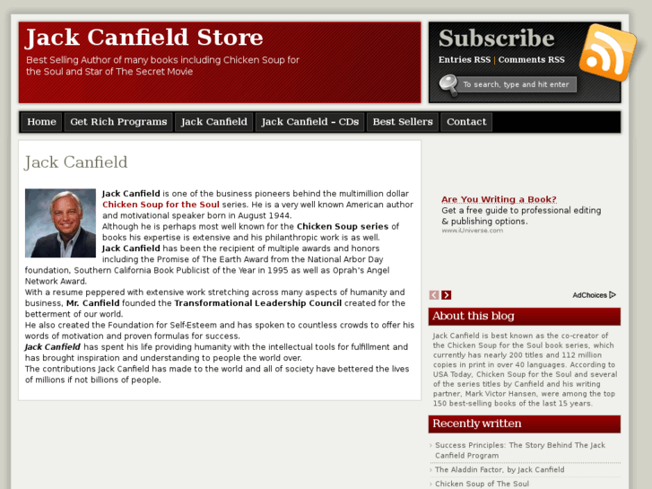 www.jackcanfieldstore.com