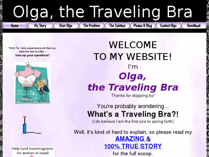 www.olgathetravelingbra.com