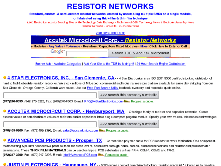 www.resistor-networks.com