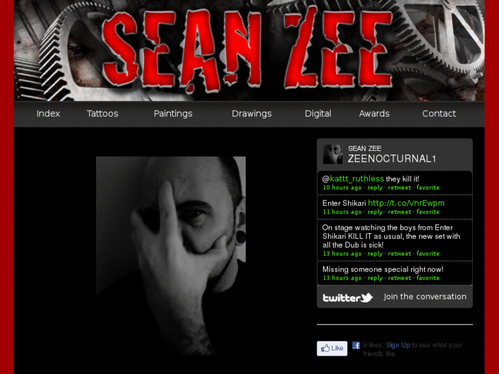 www.seanzeeart.com