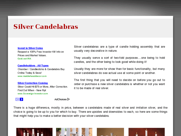 www.silvercandelabras.com