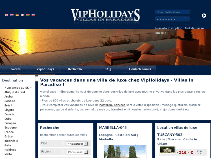 www.vipholidays.fr