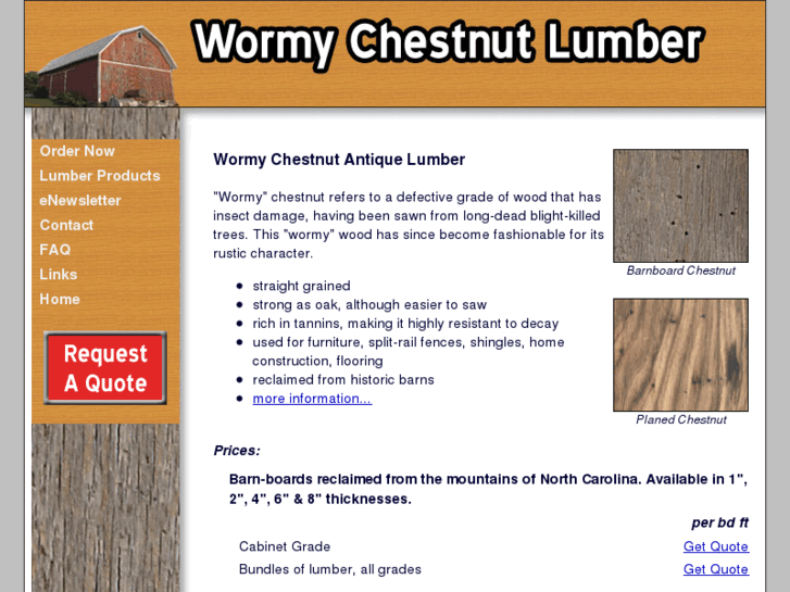 www.wormychestnutlumber.com