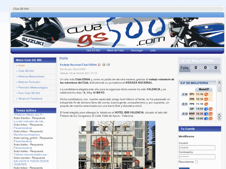 www.clubgs500.com