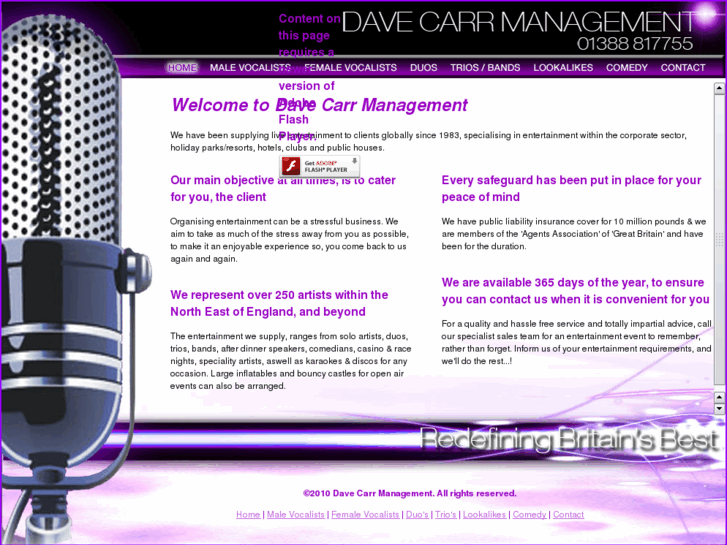 www.davecarrmanagement.com