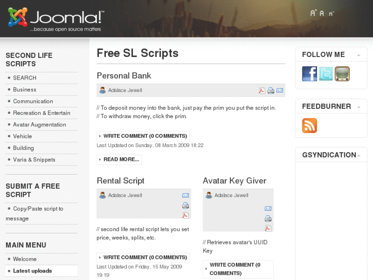 www.freeslscripts.com