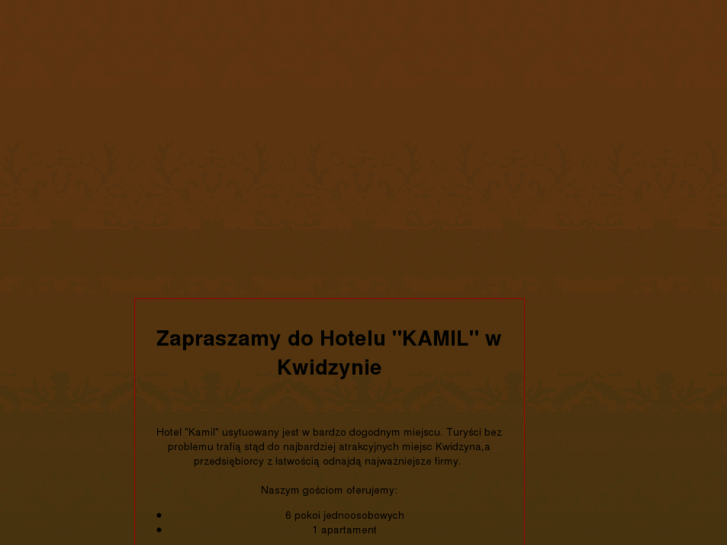 www.hotelkamil.pl