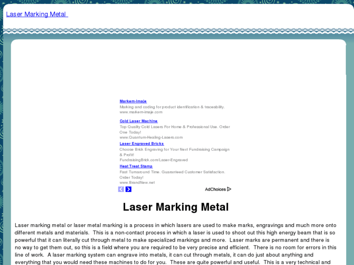 www.lasermarkingmetal.com