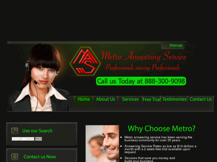 www.metroansweringservice.com