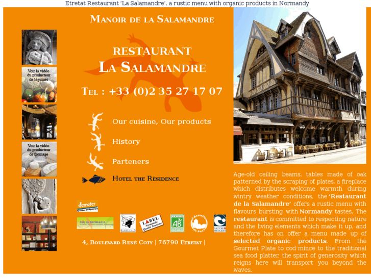 www.restaurantlasalamandre.com