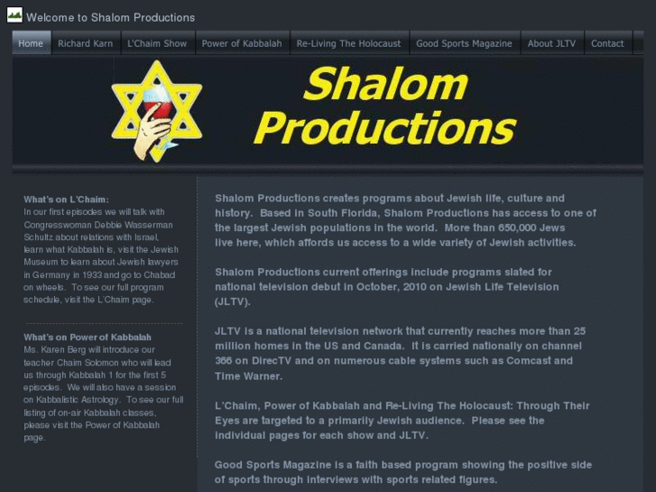 www.shalomproductions.com