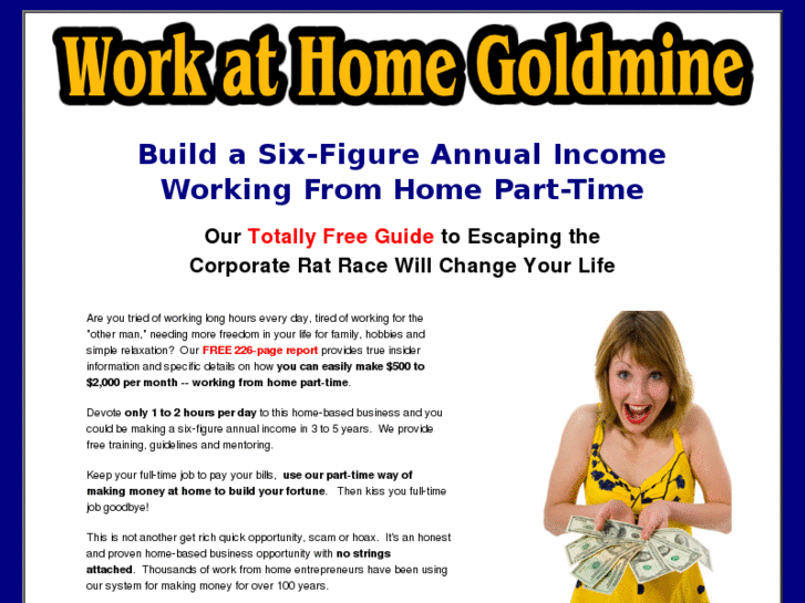 www.workathomegoldmine.com