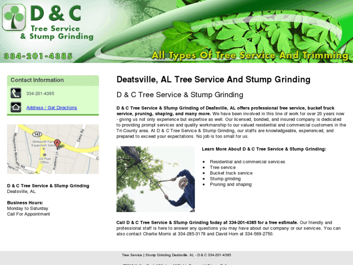 www.dandctreeservice.com