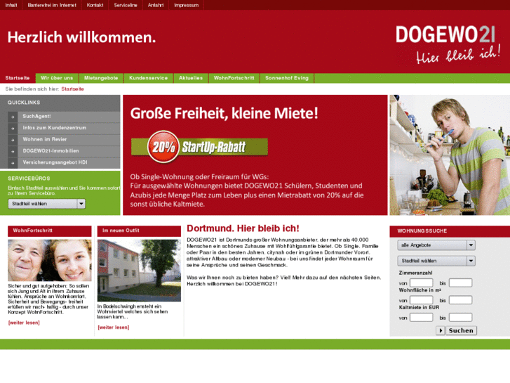 www.dogewo21-wohnfortschritt.com