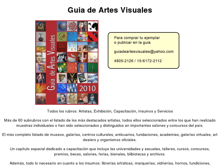 www.guiadeartesvisuales.com