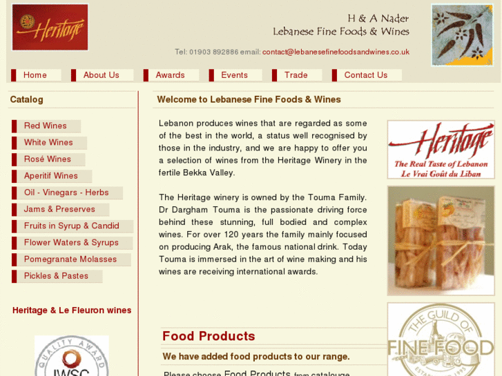 www.lebanesefinefoodsandwines.com