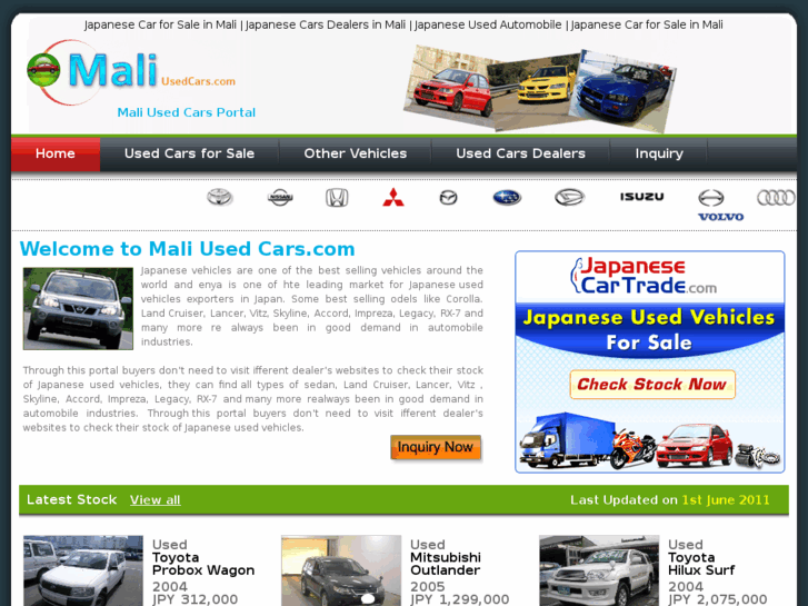 www.maliusedcars.com