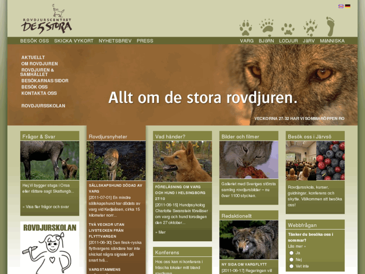 www.rovdjursportalen.com