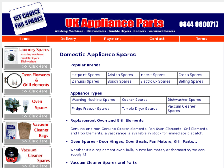 www.ukapplianceparts.com