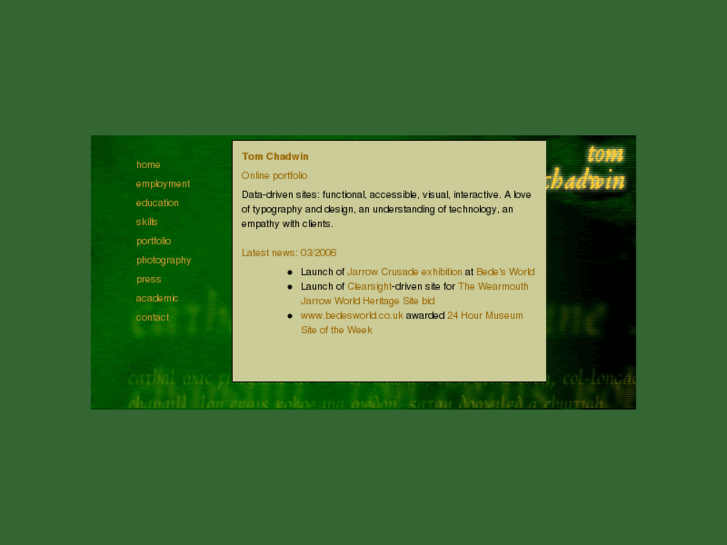 www.chadwin.net