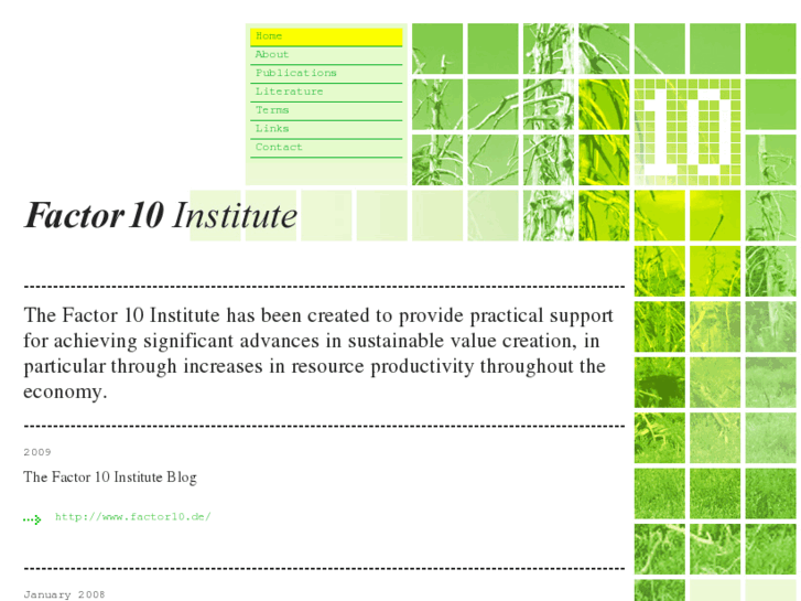 www.factor10-institute.org