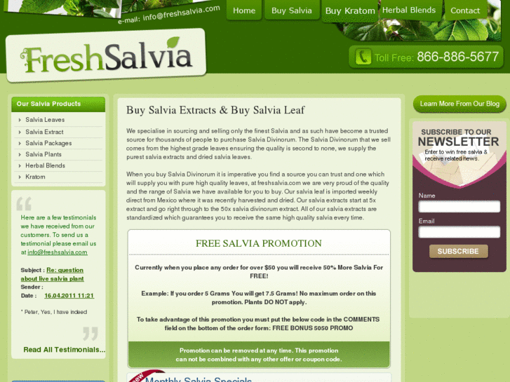 www.freshsalvia.com