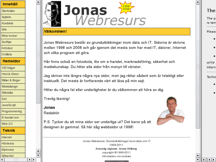 www.jonasweb.nu