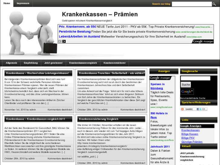 www.krankenkassen-praemien.ch