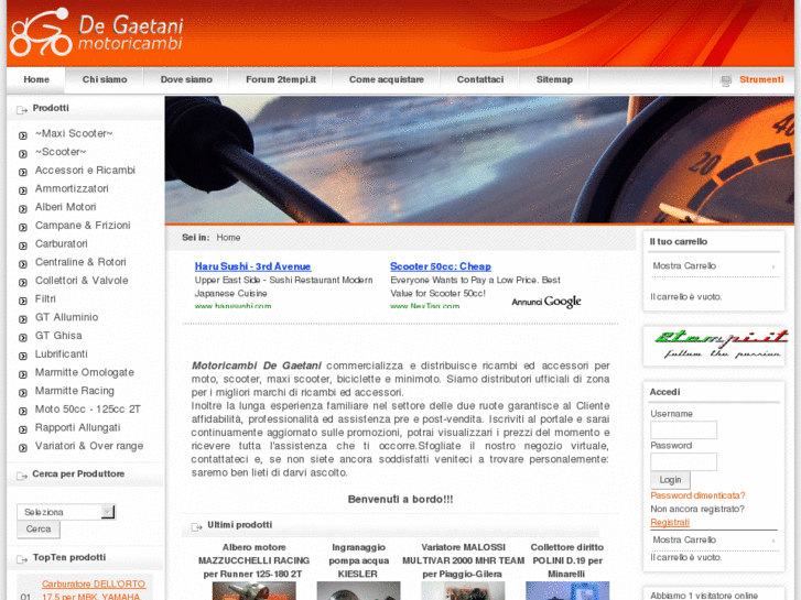 www.motoricambidegaetani.com