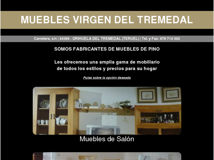 www.mueblesvirgendeltremedal.com