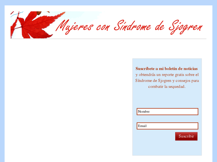 www.mujeresconsindromedesjogren.com