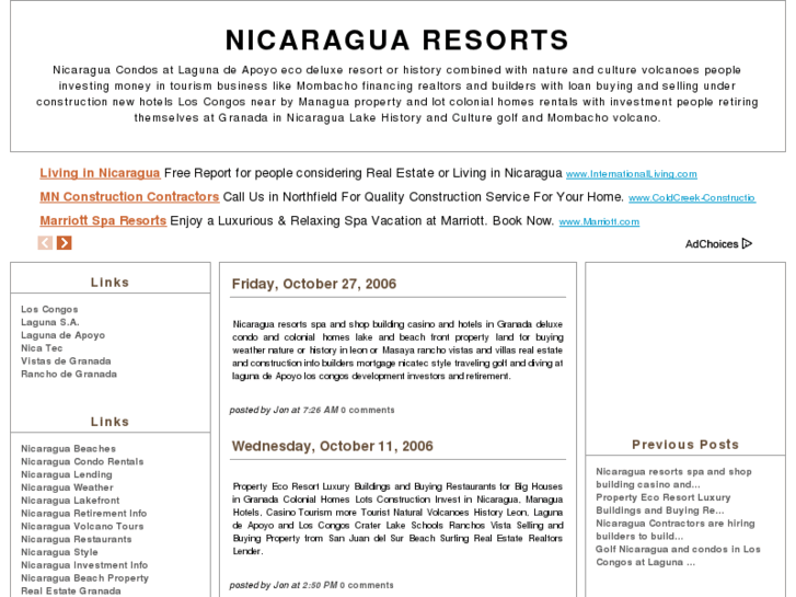 www.nicaraguaresorts.org