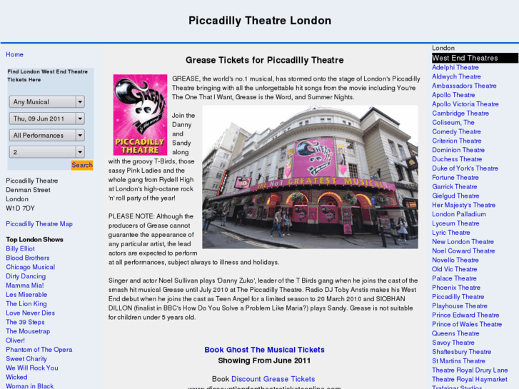 www.piccadillytheatrelondon.com