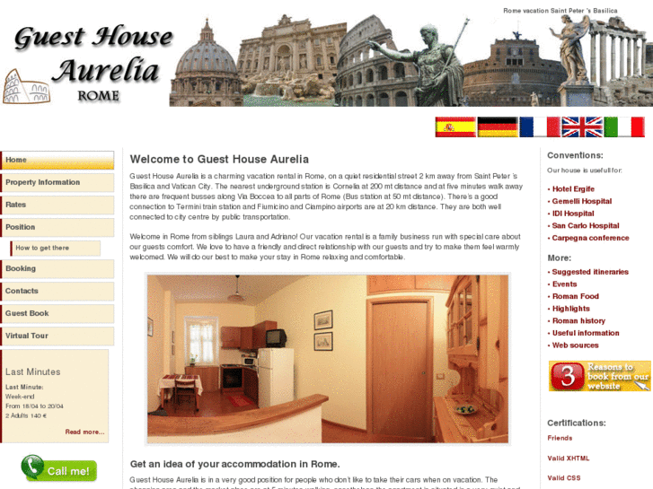 www.romevacationaurelia.com