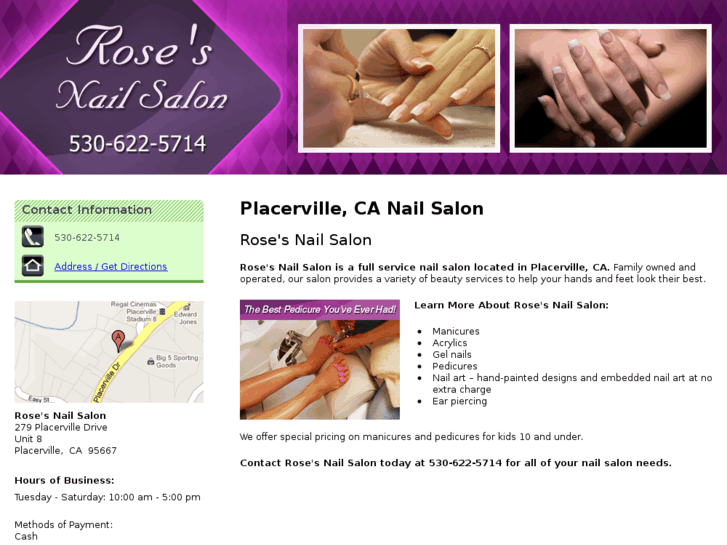 www.rosesnailsalon.net