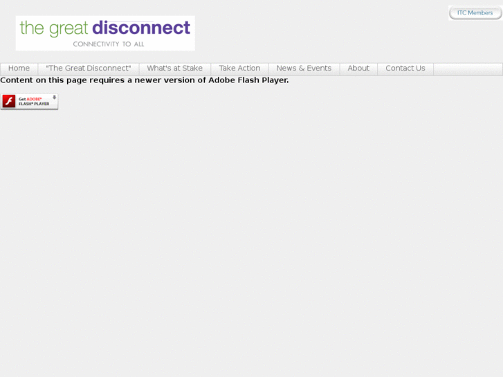 www.thegreatdisconnect.org