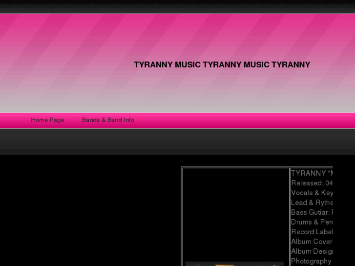 www.tyrannymusic.com