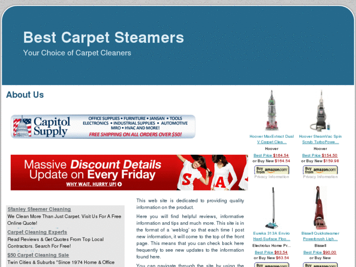 www.bestcarpetsteamers.org