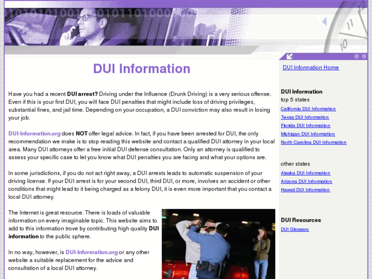 www.dui-information.org
