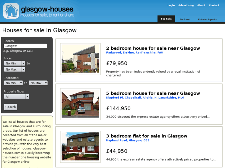 www.glasgow-houses.com