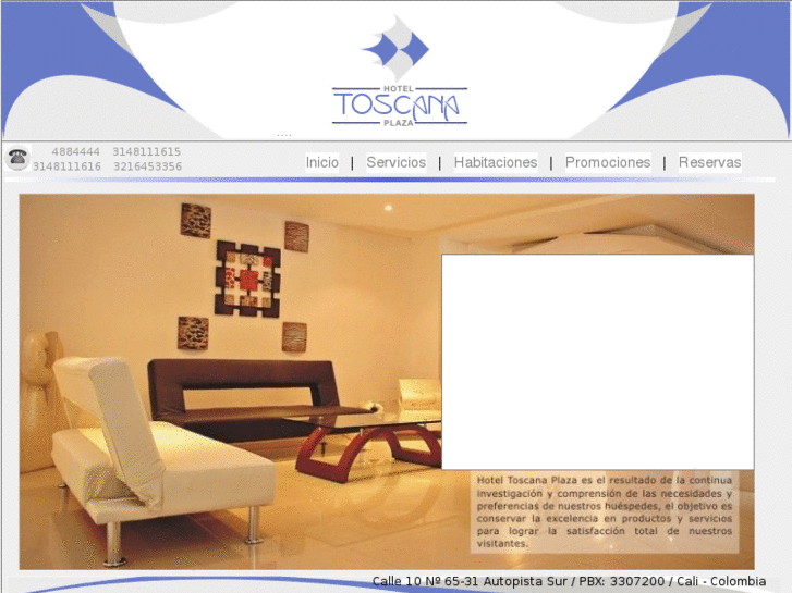 www.hoteltoscanaplaza.com.co